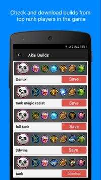 Builds for Mobile Legends screenshot 2