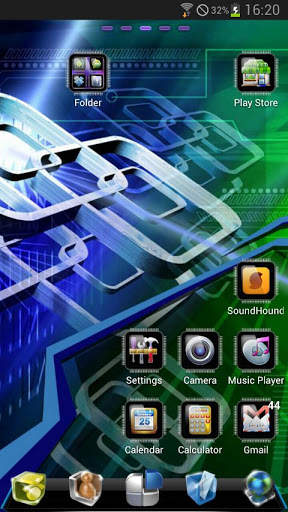 Tech GO Launcher EX Theme screenshot 1