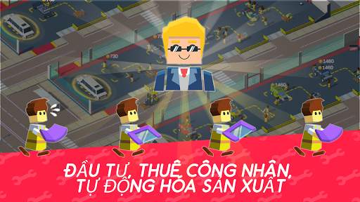 Quản Lý Thợ Máy Tự Động – Trùm Nhà Máy Xe Hơi screenshot 3
