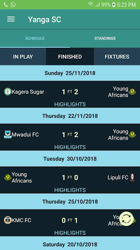 Yanga SC Live - Young Africans SC screenshot 1