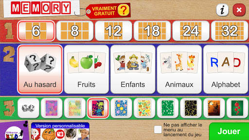 Memory Gratuit screenshot 1