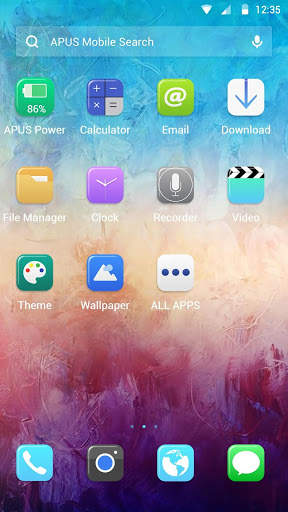 Simple Neat APUS Launcher theme screenshot 2