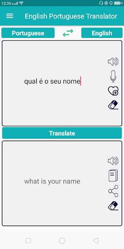 English Portuguese Translator скриншот 5