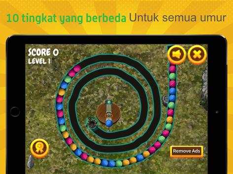 Marmer ledakan bola puzzle screenshot 7