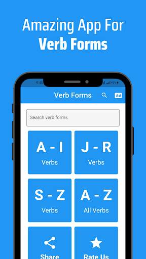Verb Forms With Telugu Meaning screenshot 1