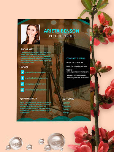 Resume Builder, Biodata Maker screenshot 5