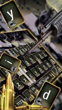 Army Gun Keyboard screenshot 2
