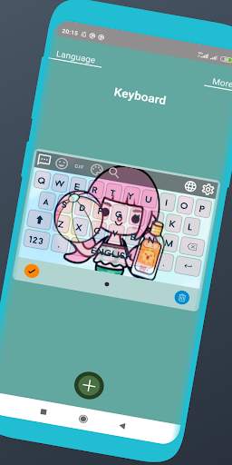Theme Keyboard For Tocca screenshot 1