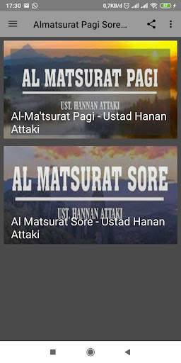 Almatsurat Pagi Sore MP3 Offline screenshot 2