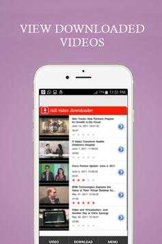 full video downloader screenshot 2