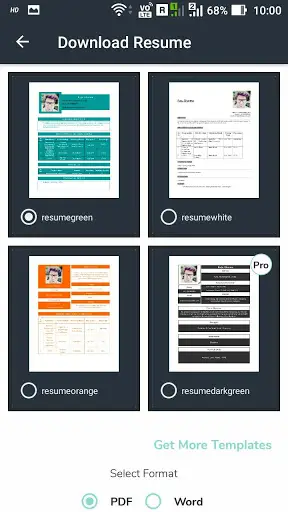 Resume - Create, Build and Download for Free screenshot 4