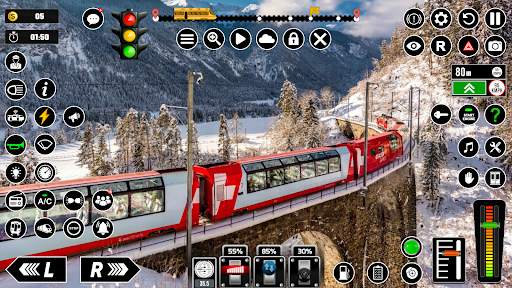 Railway Train Simulator Games screenshot 5