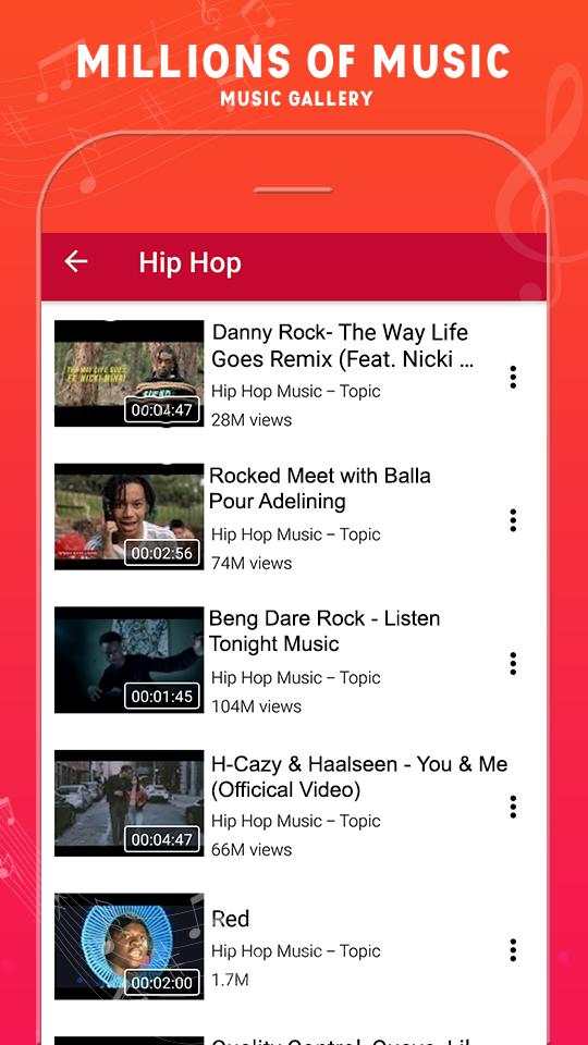 Free Music for YouTube Music : Free Music Player screenshot 3