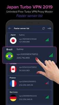 Japan VPN 2019 - Unlimited Free VPN Proxy Master screenshot 3