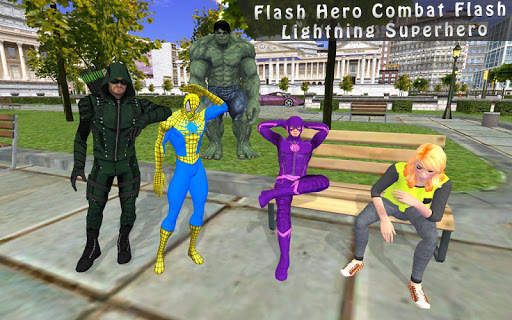 Real Speed Robot Hero: NY Crime City Battle screenshot 10