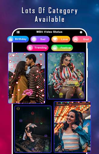 MV Master-M Video Status Maker स्क्रीनशॉट 1