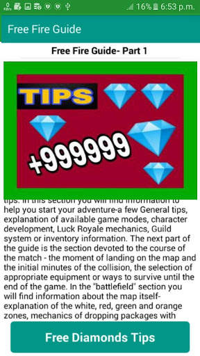 Guide for Free Fire скриншот 4