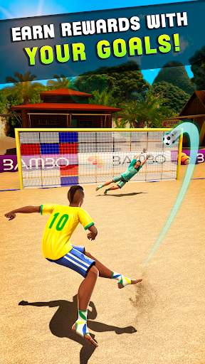 Shoot Goal - Beach Soccer Game screenshot 2