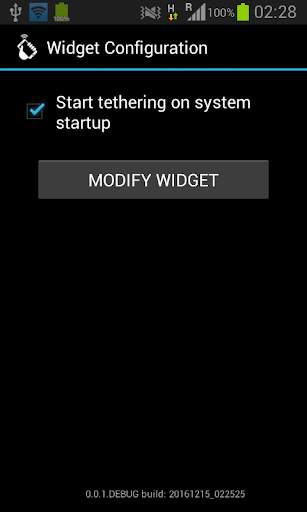 Auto WiFi Tethering (widget) screenshot 4