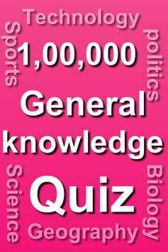 General Knowledge Quiz स्क्रीनशॉट 1