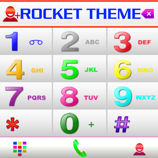 Theme RocketDial White Colors icon