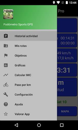 Podómetro Sport GPS screenshot 2