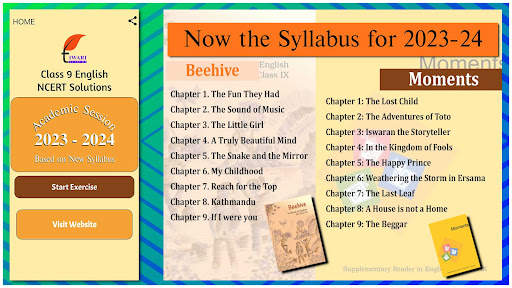 Class 9 English for 2023-24 screenshot 9