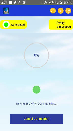 Talking Bird Vpn screenshot 5