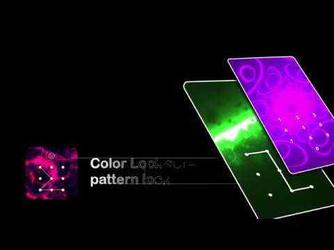 Color Lock screen - pattern lock 1 تصوير الشاشة