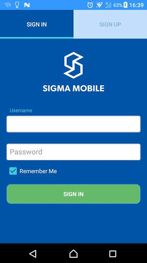 SIGMA Mobile screenshot 1