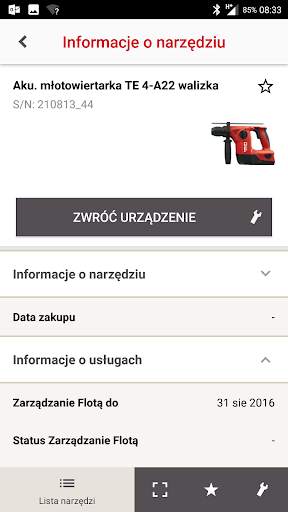 Hilti Connect screenshot 2