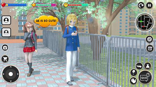 High School Girl Life Sim 3D screenshot 8