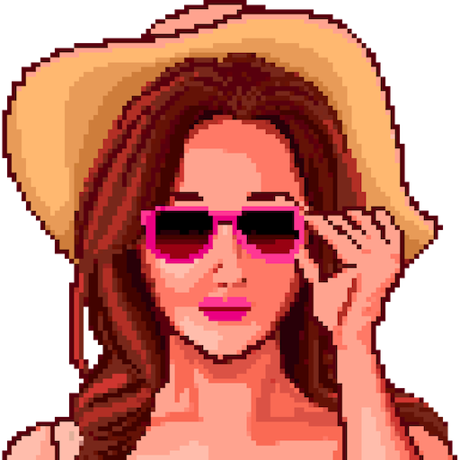 Fashion Color by Number-Pixel Art Sandbox Coloring أيقونة