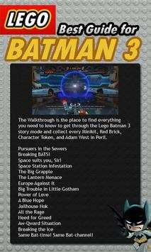 Best Guide for Lego Batman 3 screenshot 5