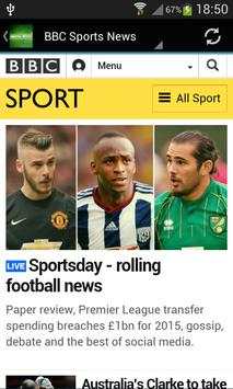 Sports News Apps for Android screenshot 2