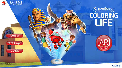 Superbook Coloring Life [AR] screenshot 1
