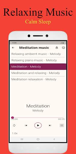 Relaxing music offline screenshot 7