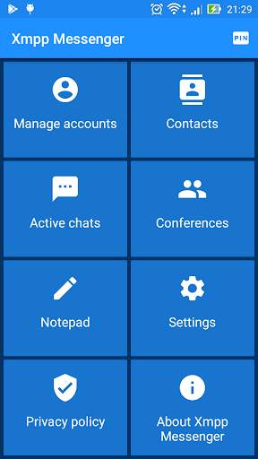 Xmpp Messenger - Pin-code, Jabber screenshot 2