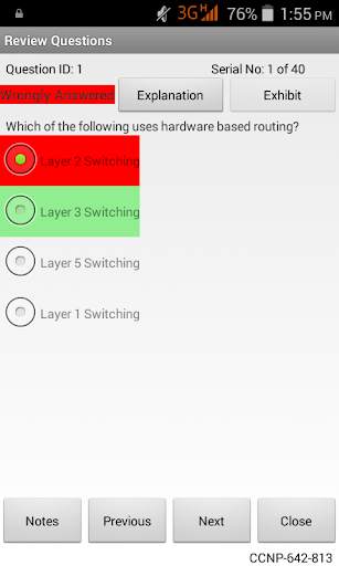 CCNP Switch Exam Simulator screenshot 5