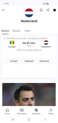 OneFootball Voetbaluitslagen screenshot 4