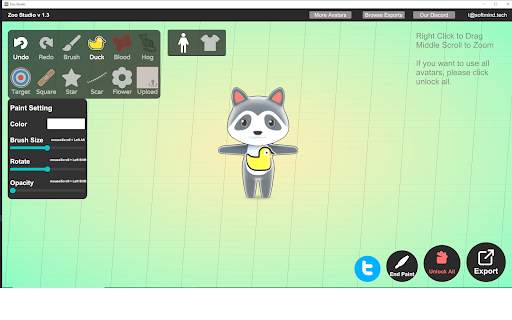 VRChat Animal Avatar Maker screenshot 3