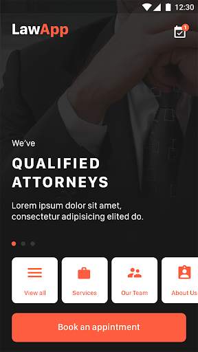 LawApp - Template screenshot 2