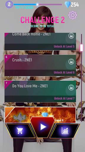 2 NE 1 Rush Infinity-Kpop EDM Game screenshot 7