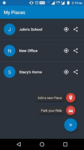 Save, Share & Navigate Places screenshot 3