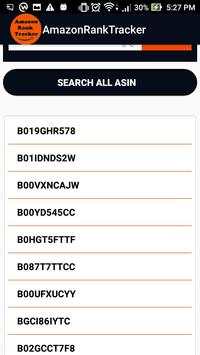 Amazon Seller Rank Tracker 3 تصوير الشاشة