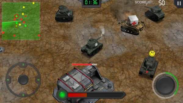 Clash of Mini Tanks screenshot 1