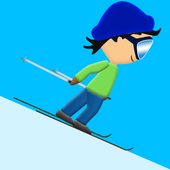 ski jump games icon