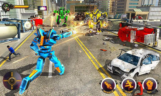 Robot Car Ball Transform Fight screenshot 2
