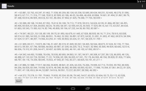 Generate Random Numbers - Free screenshot 23