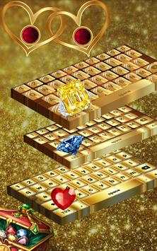 Gold Keyboard Theme 2020 скриншот 2